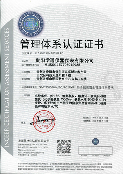 Management System Certification 1