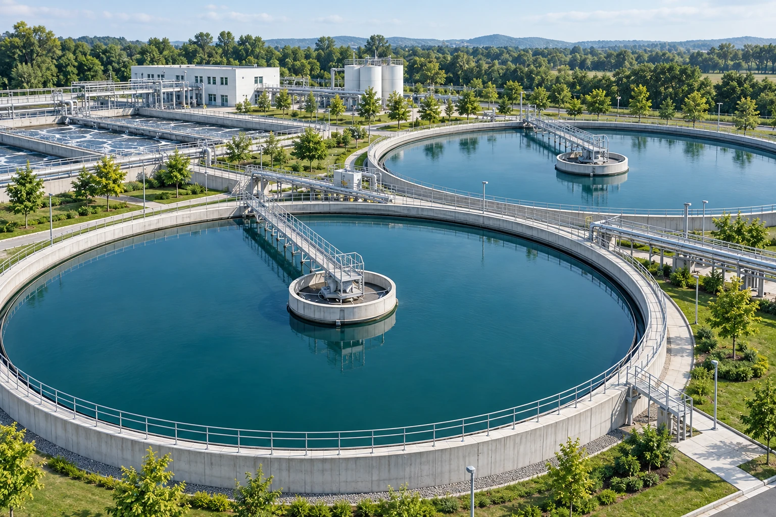 Wastewater Treatment Plants Industry scene